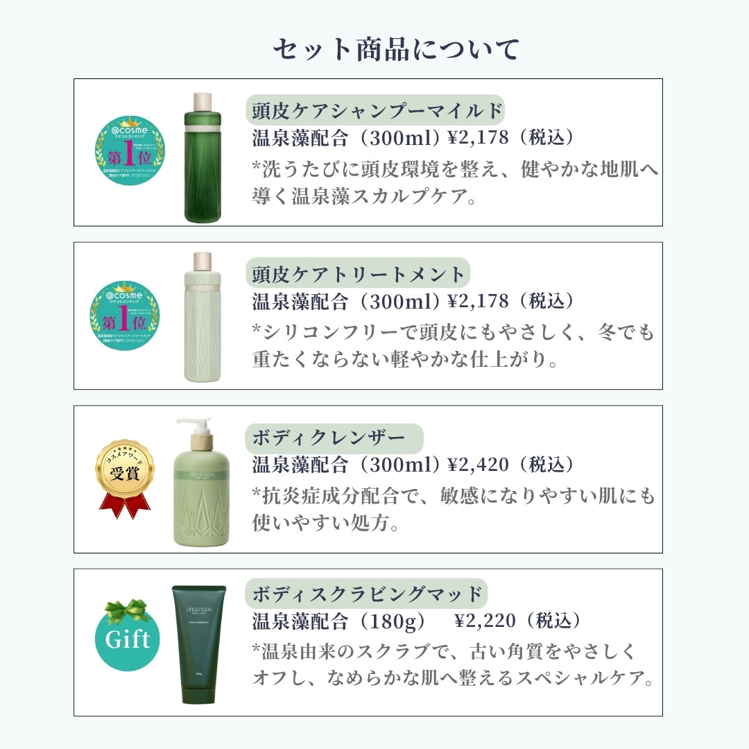 贅沢温泉スパ全身セット