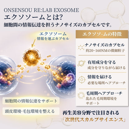 ONSENSOU RE:LAB EXOSOME | EXO•COL17 Scalp Essence