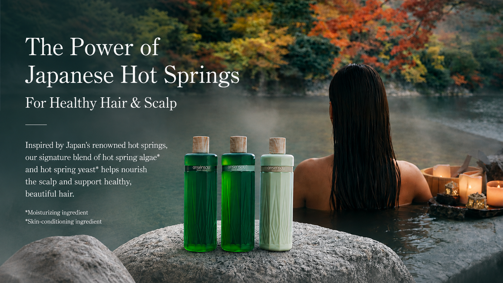 ONSENSOU Official Store | Hot Spring Scalp Care from Beppu