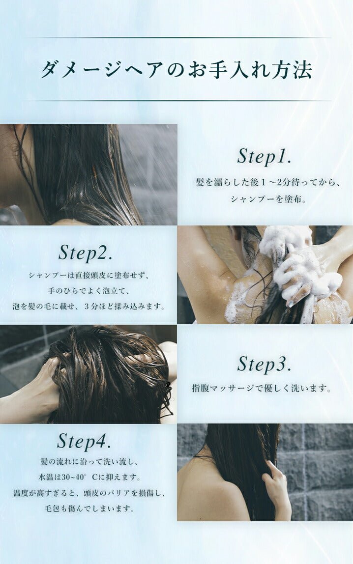 [Official] ONSENSOU Golden Silk Repair Shampoo & Brush 2-piece Set