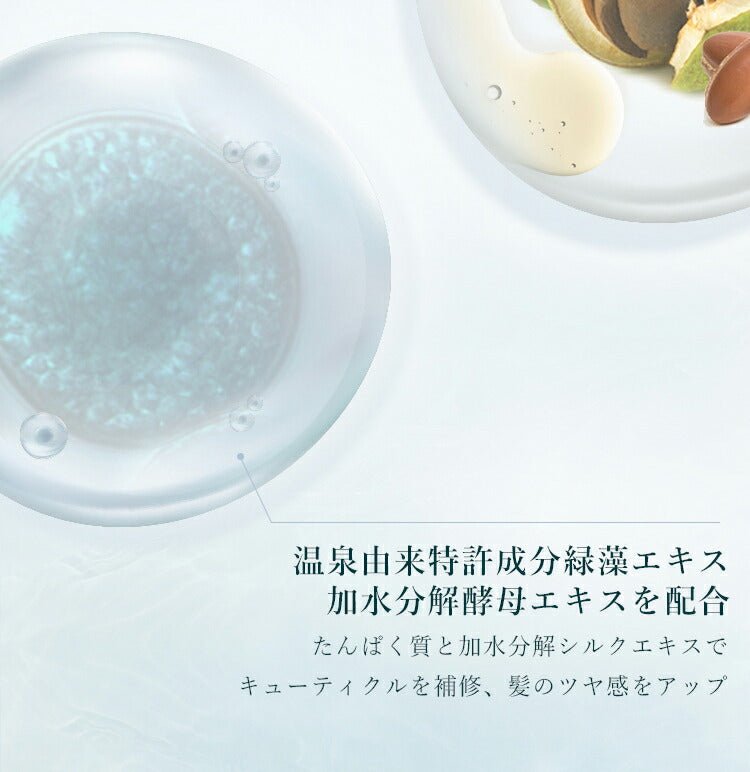 [Official] ONSENSOU Gold Mist Hair & Body & Brush 2-piece Set